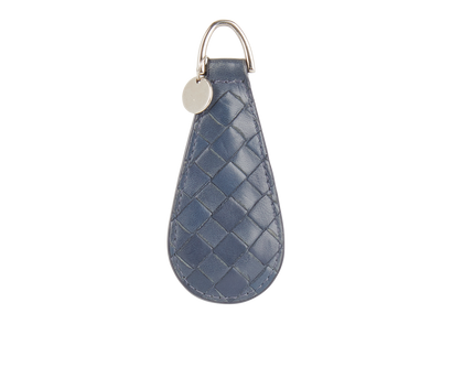 Bottega Veneta Intrecciato Key Ring, front view